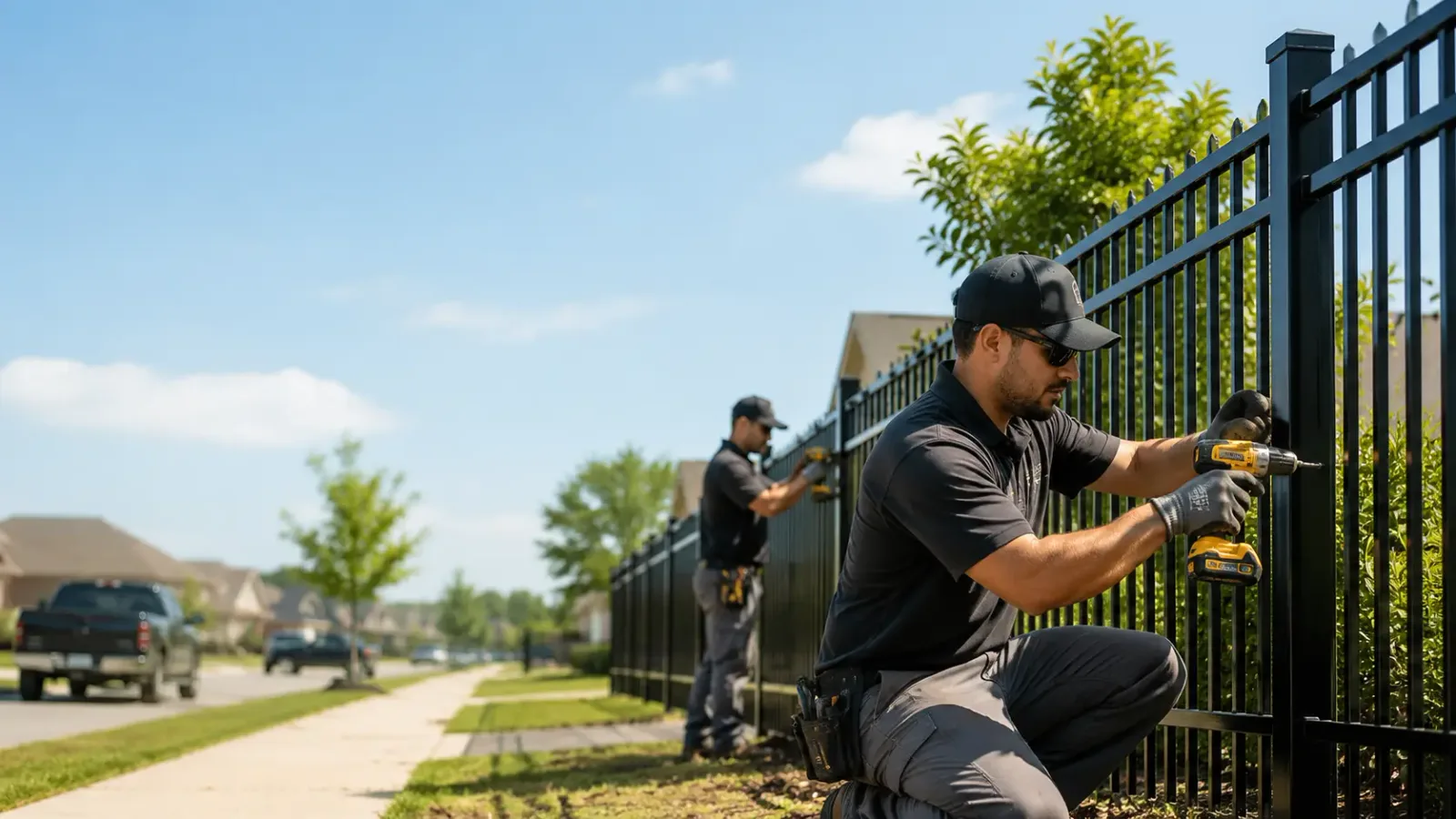Metal Fence Installation in Catawba, VA